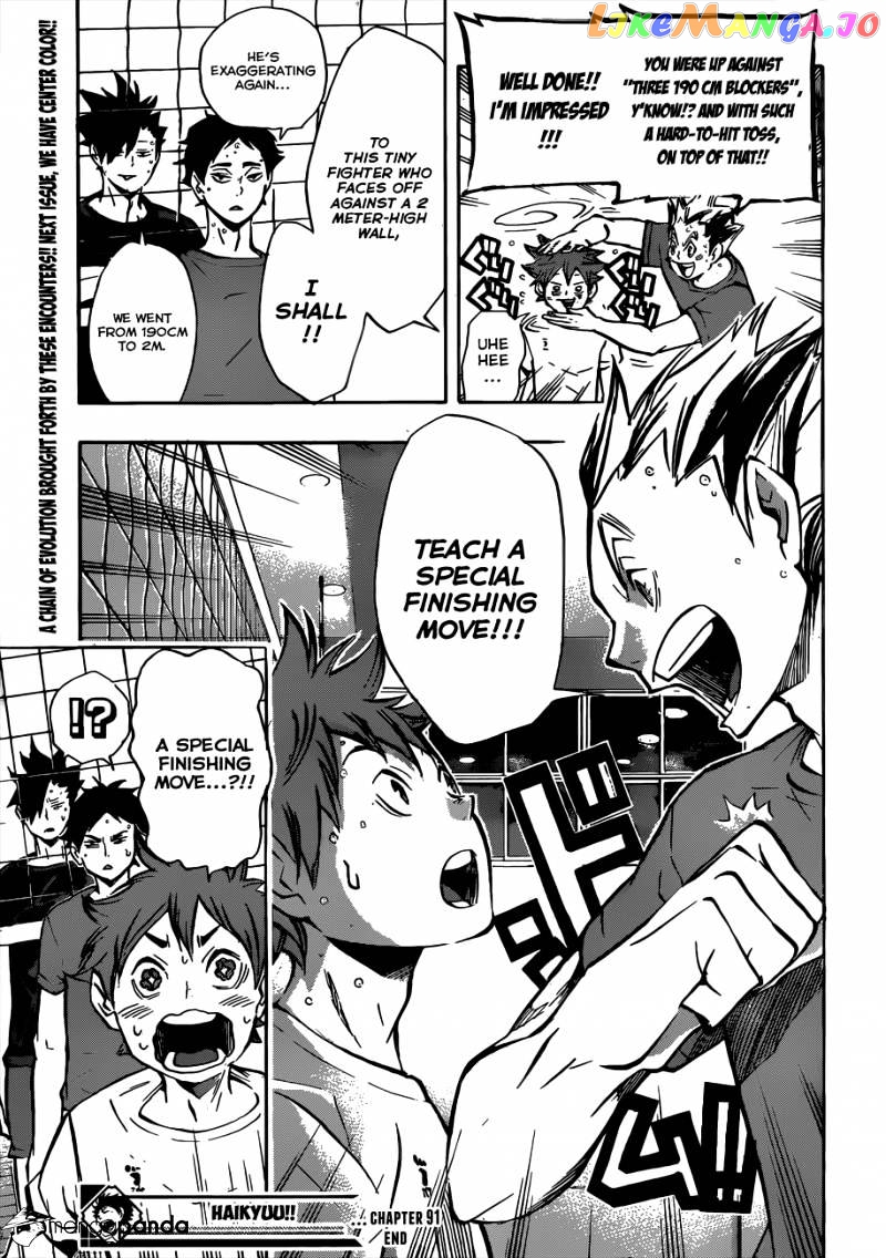 Haikyuu!!, Chapter 91 image 19